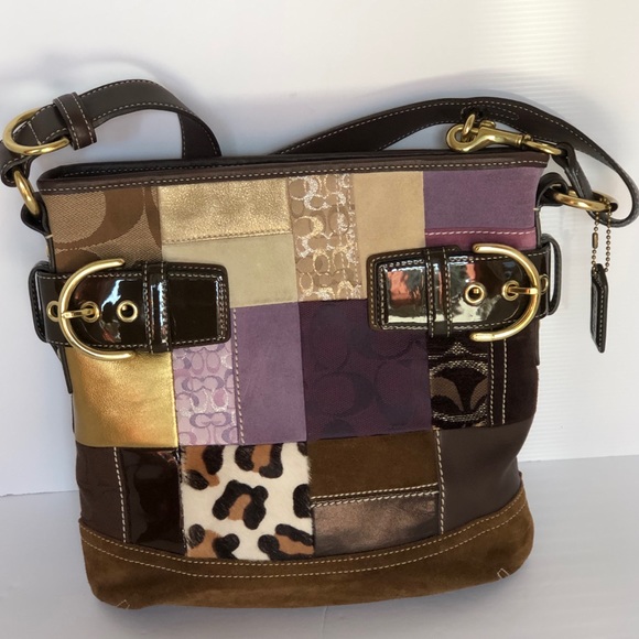 Coach Handbags - Coach Patchwork Bag Purse New Cond Used Once